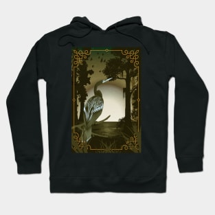 Anhinga (Sepia) Hoodie